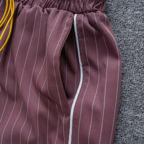 Rhude Jacquard Check Embroidered Logo Shorts Pink - Picture 9 of 11